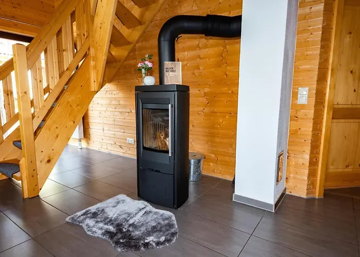 度假居 5 Sterne Tommy Mit Kamin, Seeblick Und Grosser Terrasse