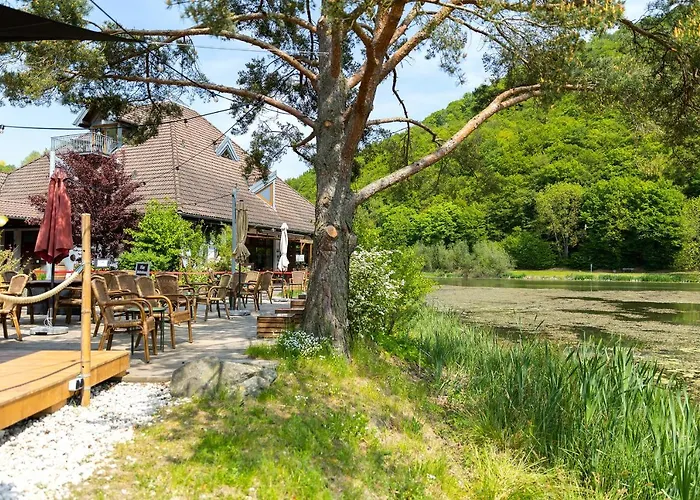 5 Sterne Tommy Mit Kamin, Seeblick Und Grosser Terrasse 度假居