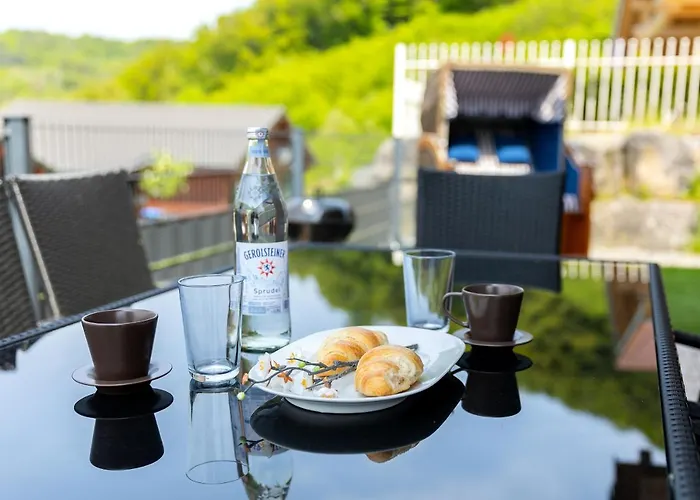 度假居 5 Sterne Tommy Mit Kamin, Seeblick Und Grosser Terrasse Rieden (Mayen-Koblenz)